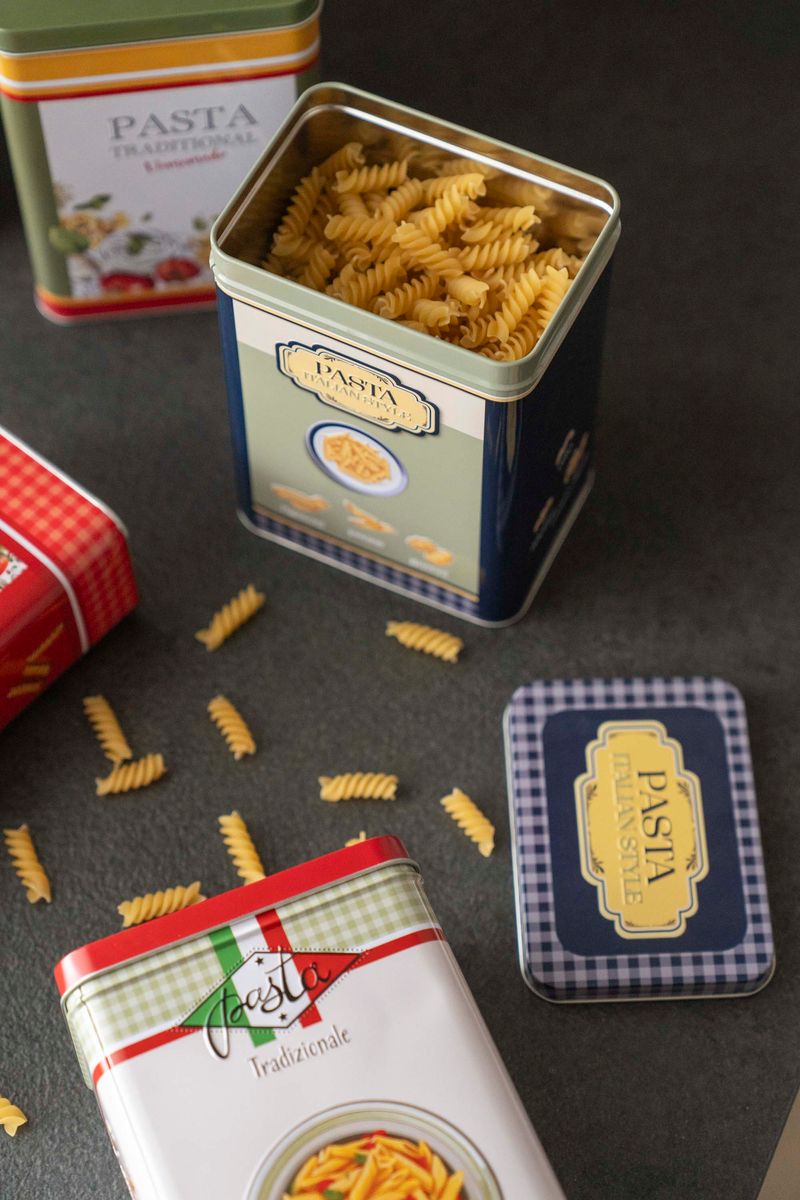 Milano Oppbevaringsboks  Pasta – Blå