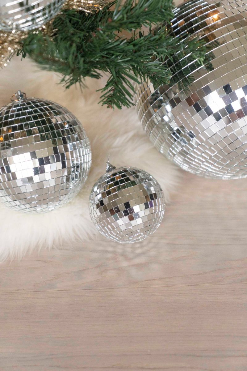 Juletrepynt - Disko 12cm 