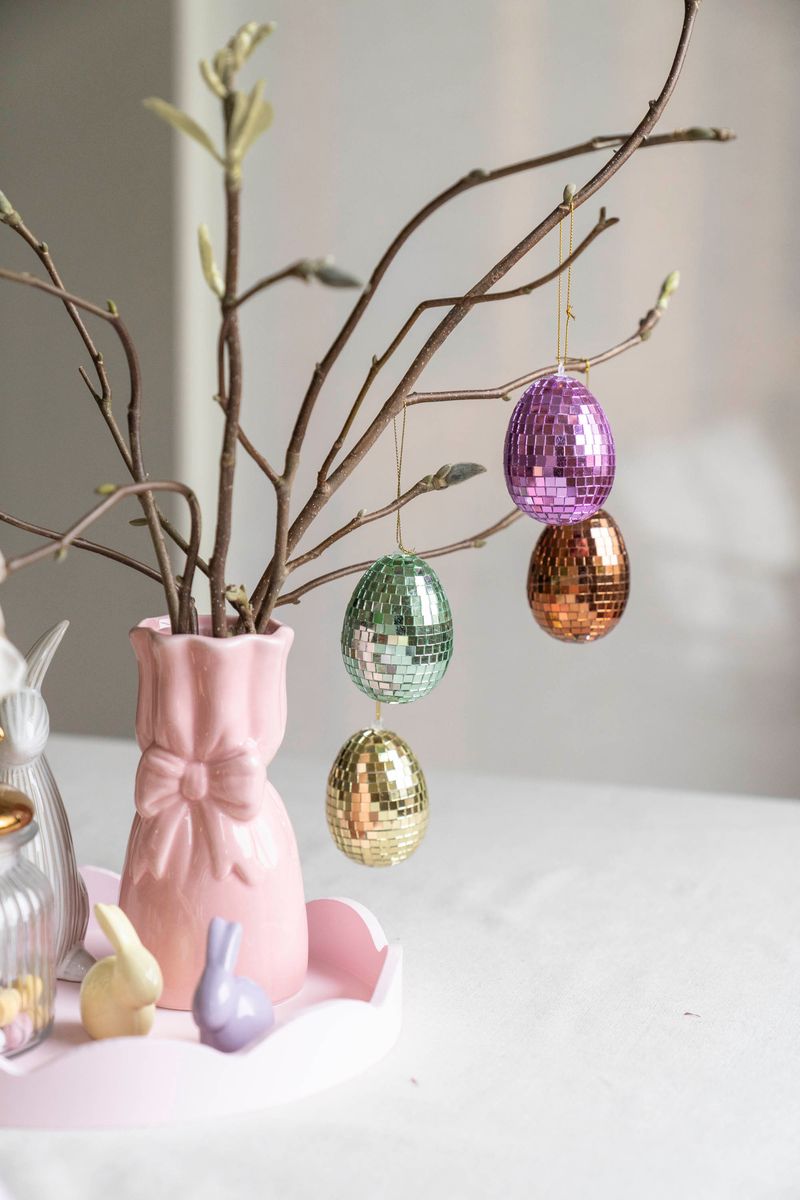 Speil-egg – 4pk – 8 cm