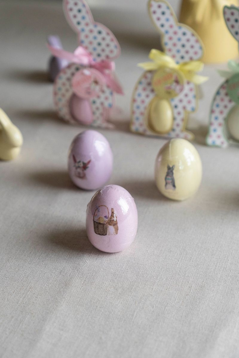 Badebombe egg – 110 g – Rosa