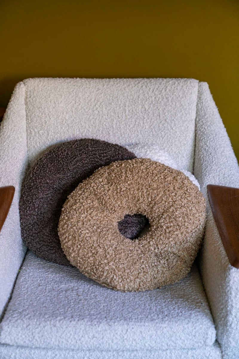 Pute Smultring 43x30cm - Brun