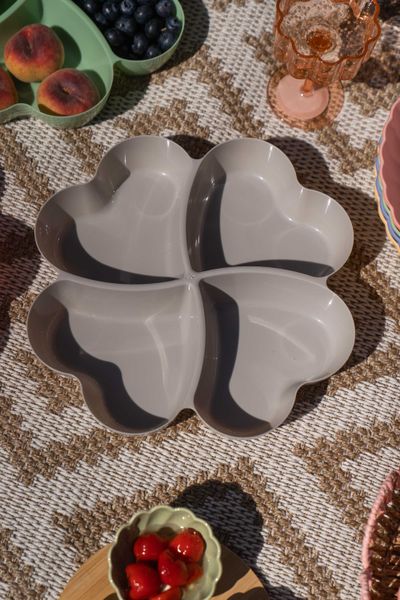 Hovedbilde Serveringsbrett – Ø32×H5 cm – beige