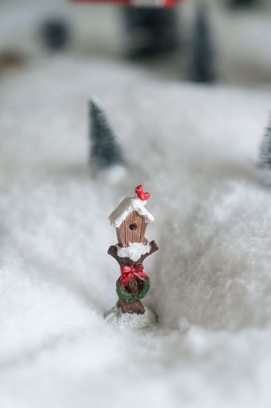 Juleby - Mini Fuglehus