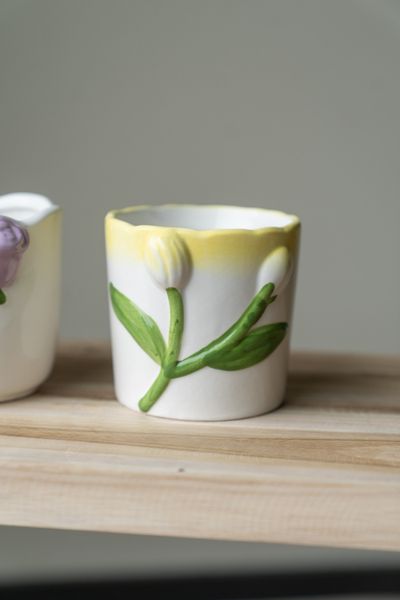 Hovedbilde Tulipan Potte 11x10x9,5cm - Gul