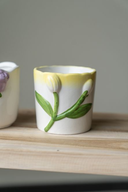 Hovedbilde Tulipan Potte 11x10x9,5cm - Gul