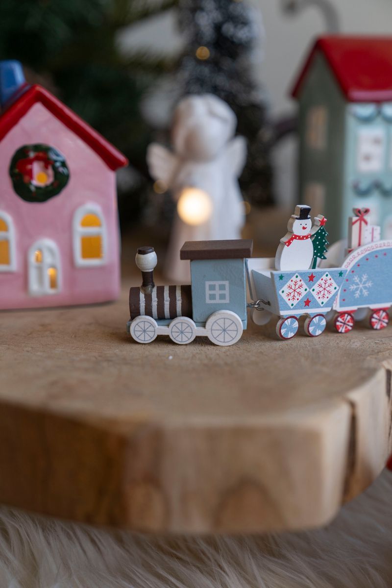 Tog 20cm - Brun/Blå