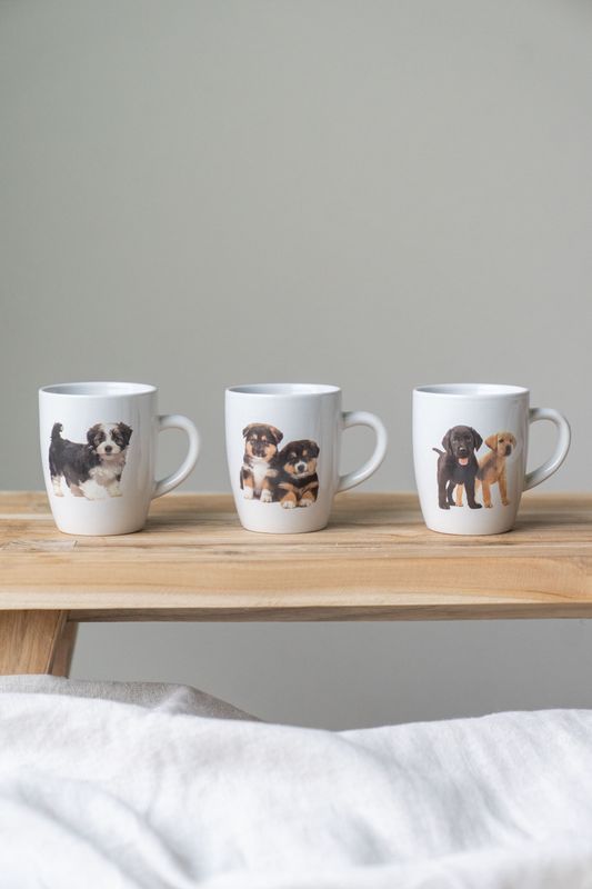Kaffekopp 3pk - Hund