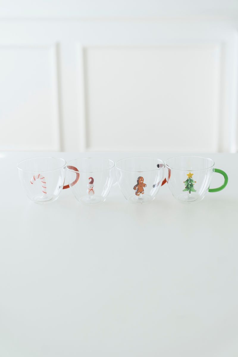 Tekopp - Glass Juletre