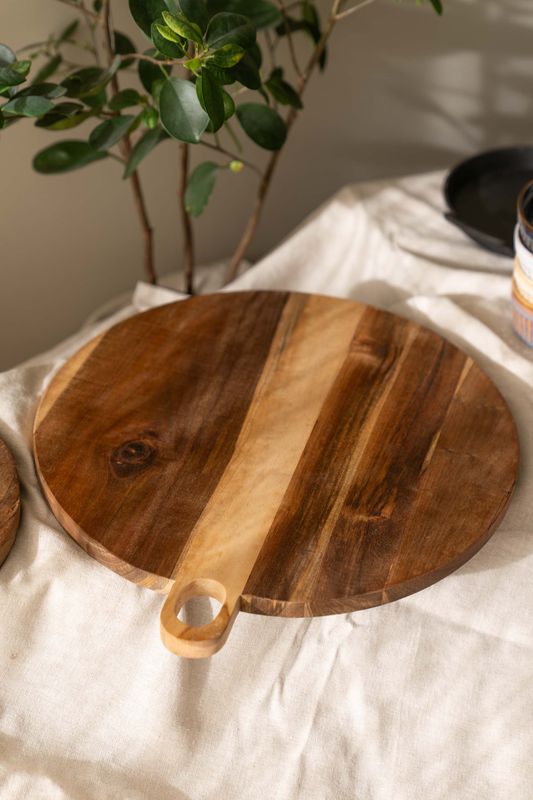 Teak Skjærefjøl 40cm 
