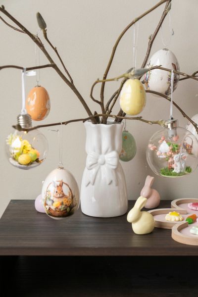 Hovedbilde Vase sløyfe – 18 cm – hvit