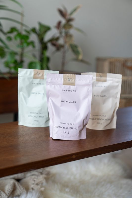 Daybreak Badesalt - Peoni Bergamot