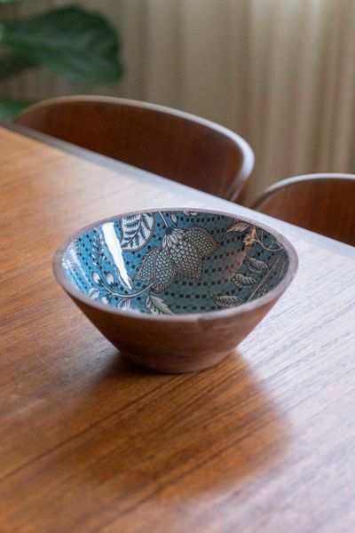 Hovedbilde Athen - Bolle 25x10cm Blå